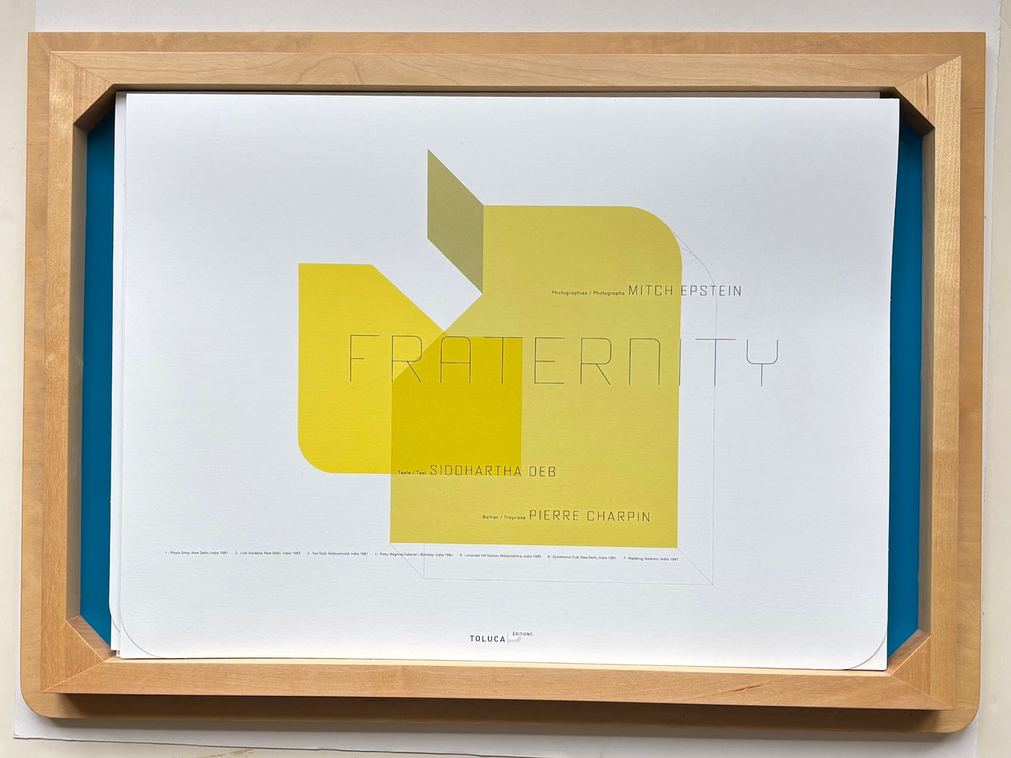 Fraternity. (DEDICATED + 7 SIGNED PRINTS)