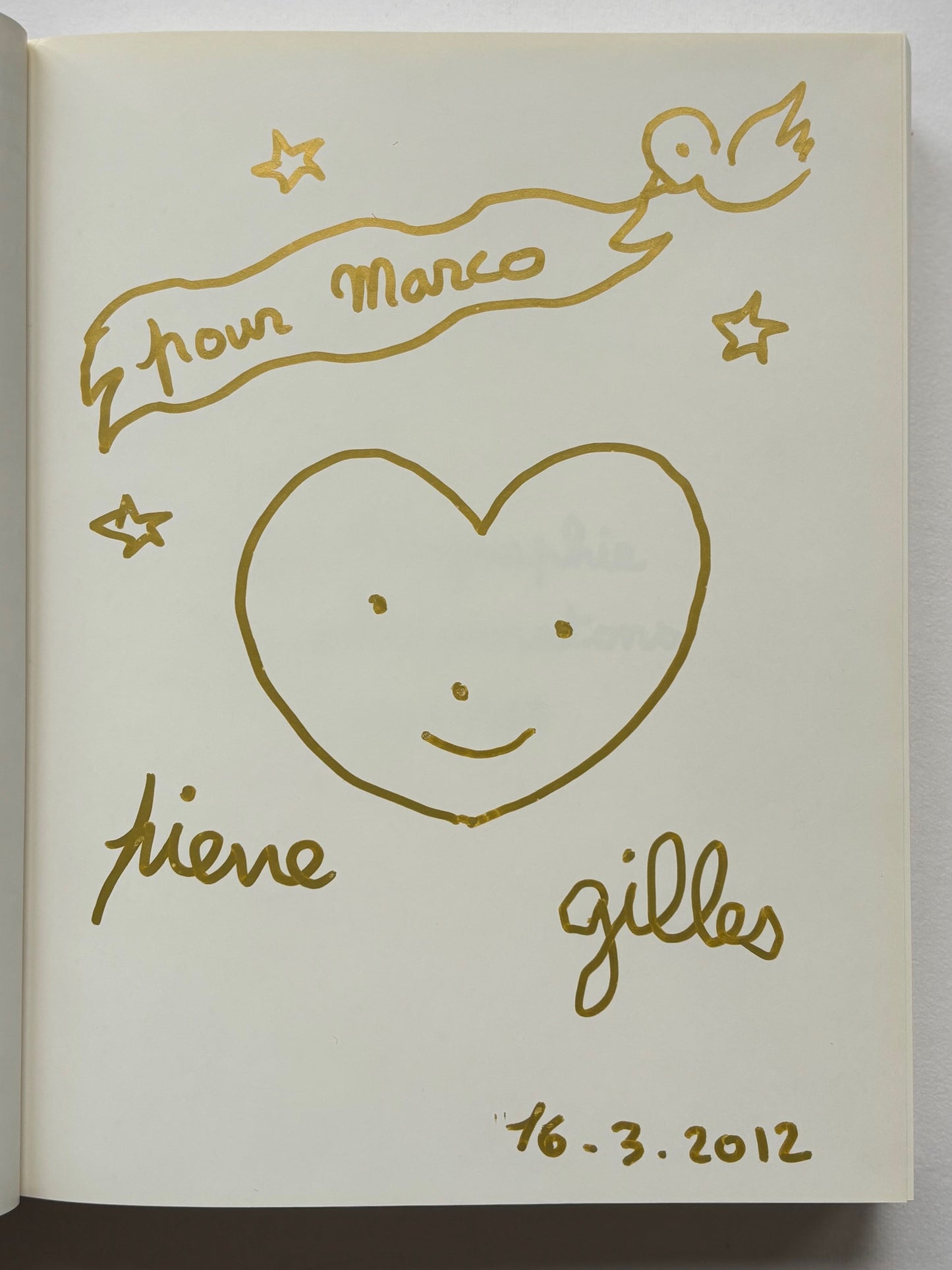 Autobiographie en photomatons 1968-1988. (DEDICATED with DRAWING)