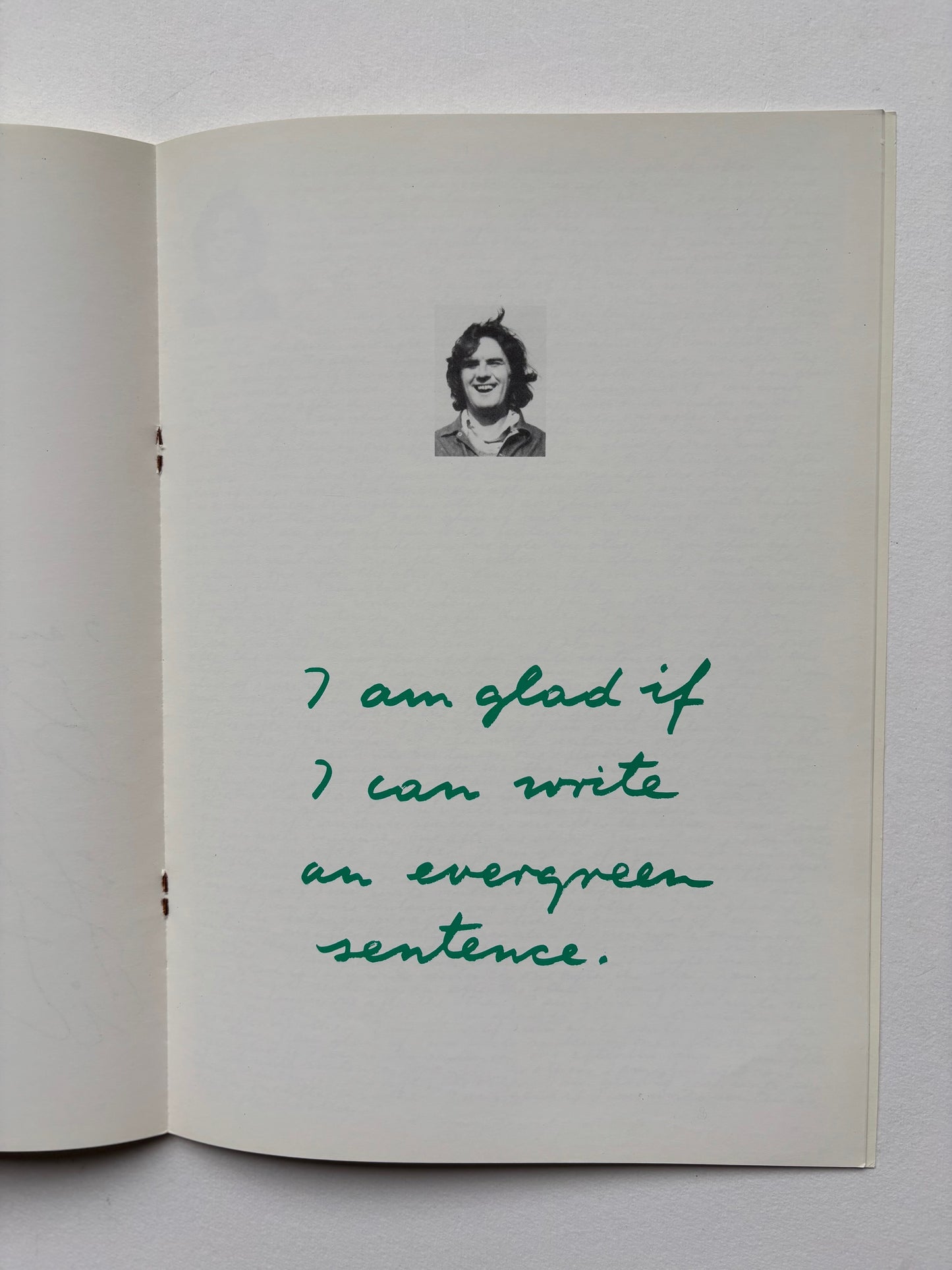 Gladness Writings 1973-1976