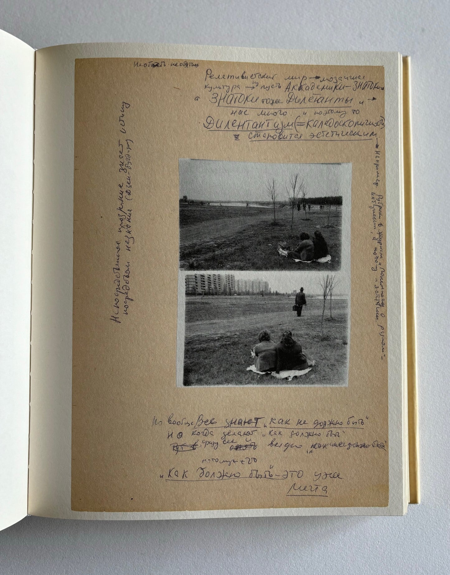 Unfinished Dissertation or dicussions with oneself.