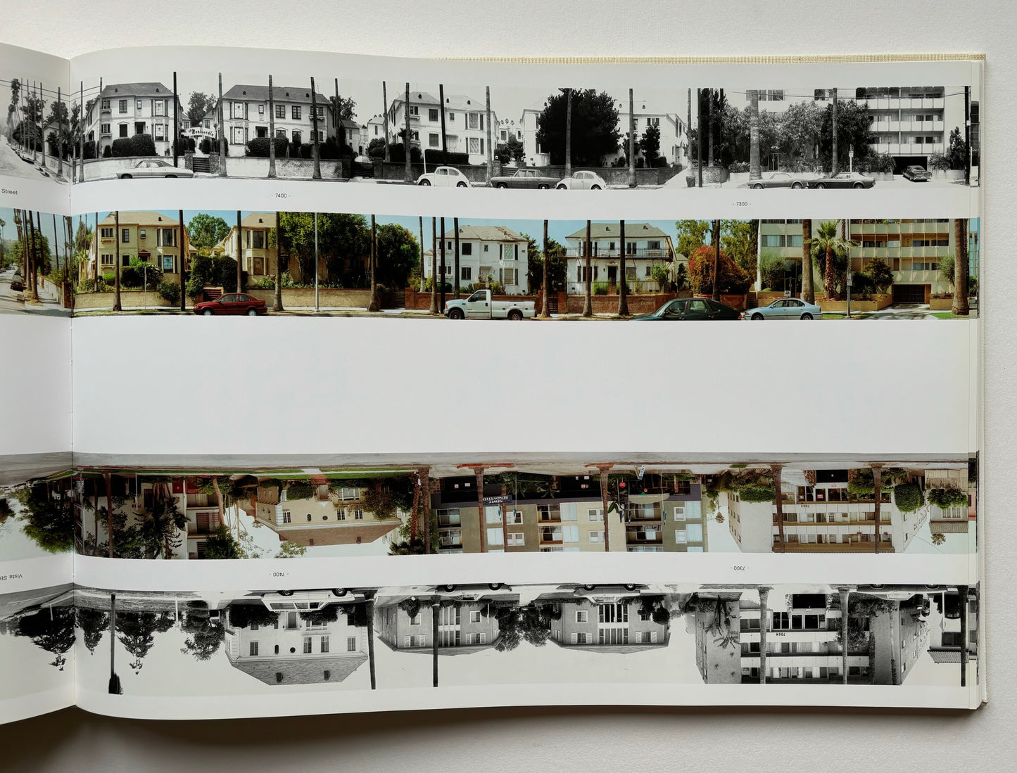 THEN & NOW Ed Ruscha Hollywood Boulevard 1973-2004.
