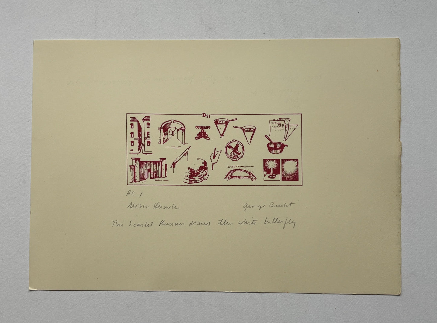 The green, the red, the yellow, the black, and the white. (SIGNED, NUMBERED + SIGNED, NUMBERED PRINT)