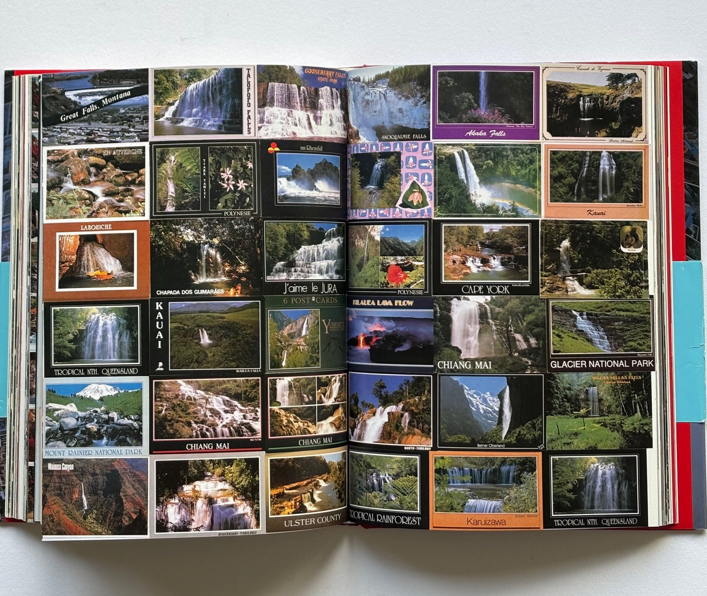 Waterfall Rapture: Postcards of Falling Water My Addiction My Collection.