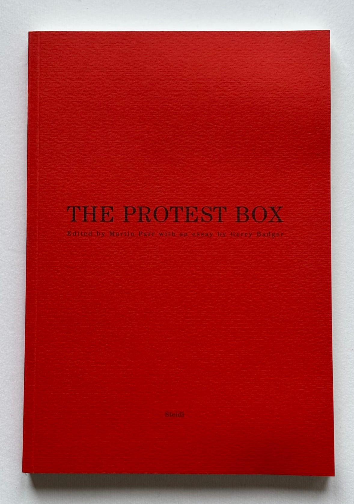 The Protest Box. Edited by Martin Parr with an essay by Gerry Badger.