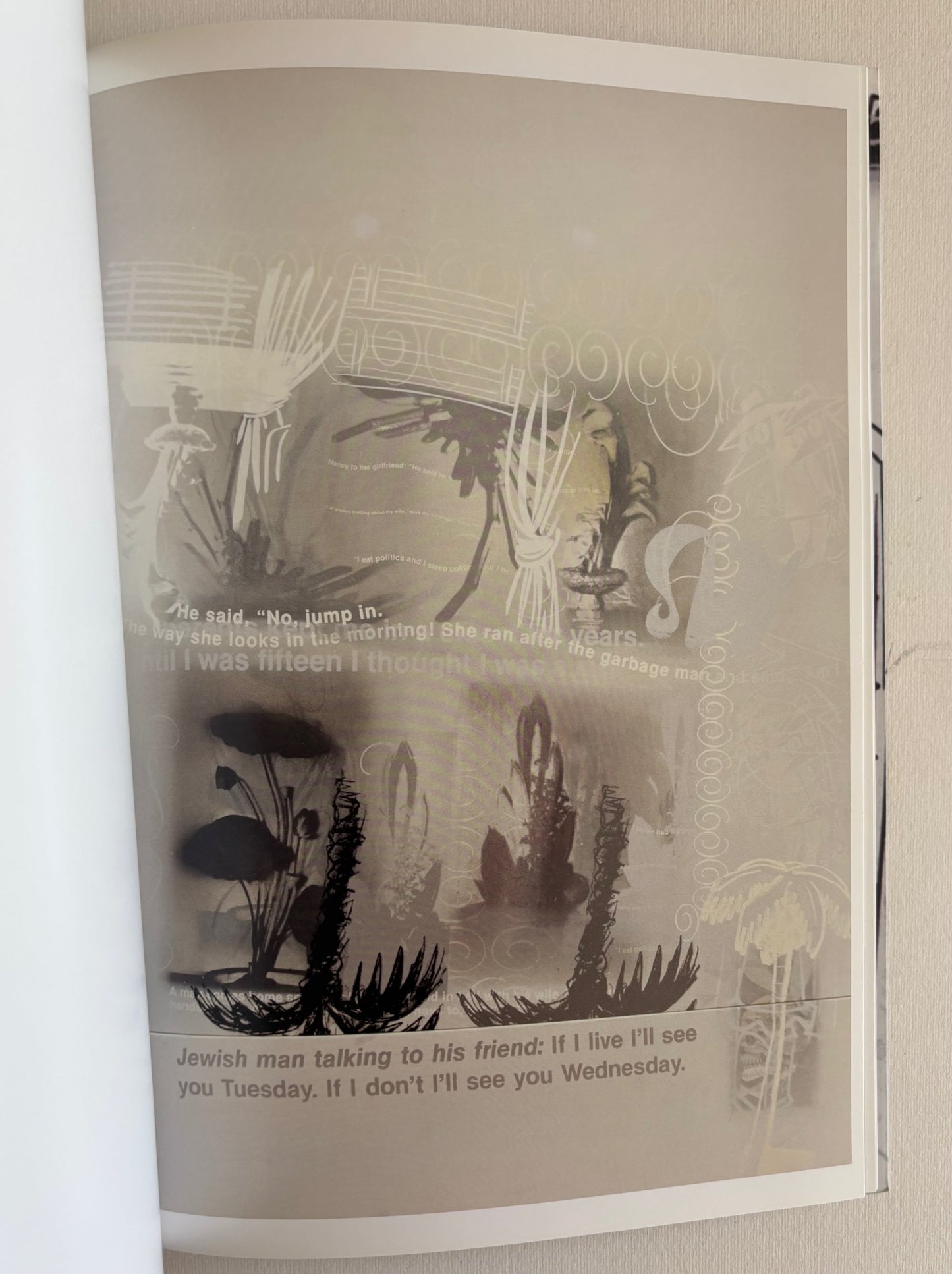 White paintings.