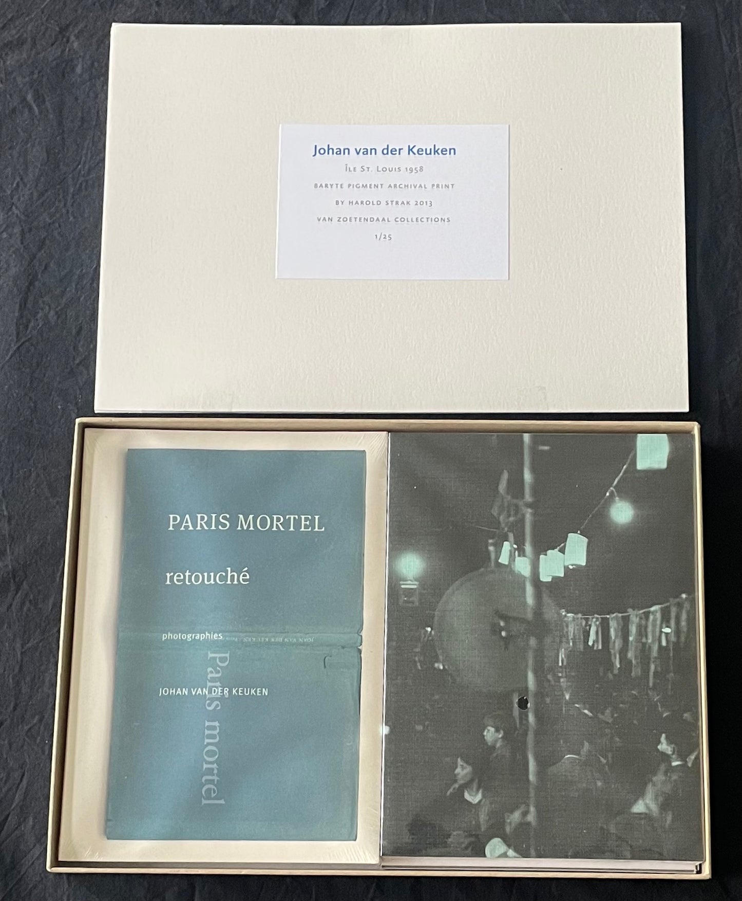 Ile Saint Louis 1958, 14 juillet (Special edition with print)