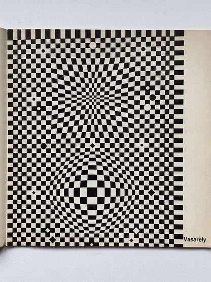 Panderma 6 Sondernummer – Numéro spécial VASARELY. Complete with the original screen printing.