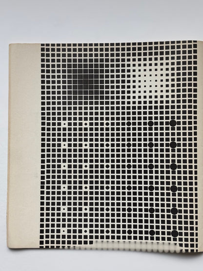 Panderma 6 Sondernummer – Numéro spécial VASARELY. Complete with the original screen printing.