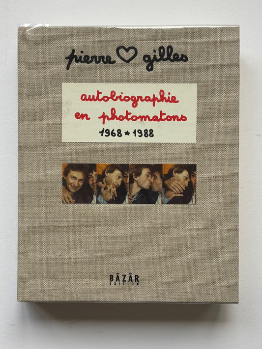 Autobiographie en photomatons 1968-1988. (DEDICATED with DRAWING)