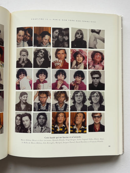 Autobiographie en photomatons 1968-1988. (DEDICATED with DRAWING)