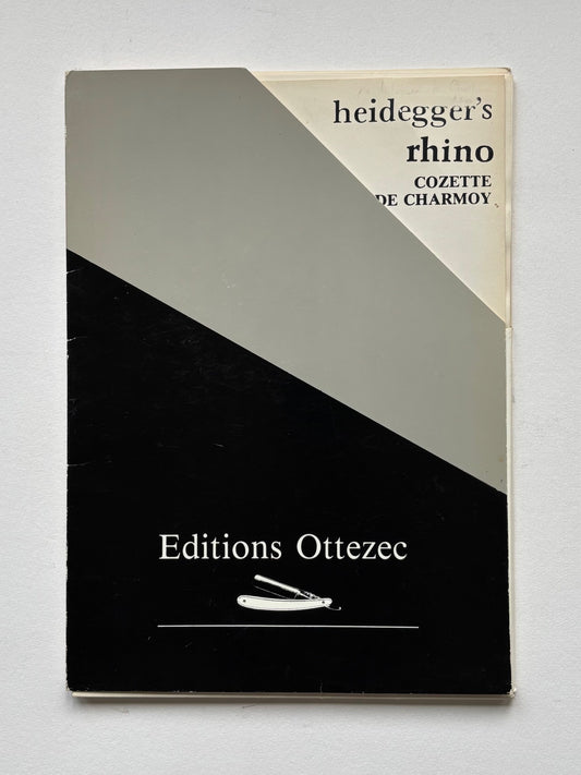 Heidegger’s rhino. (DEDICATED)