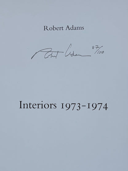 Interiors 1973-1974. (SIGNED and NUMBERED)