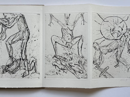 Dossier: Arbeiten der 70er Jahre + Bilderzyklus “Februar ́91“. (SIGNED)