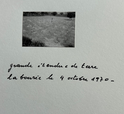 Moments de silence: I recueillis en 8 documents novembre 1969 octobre 1970. (SIGNED & NUMBERED)