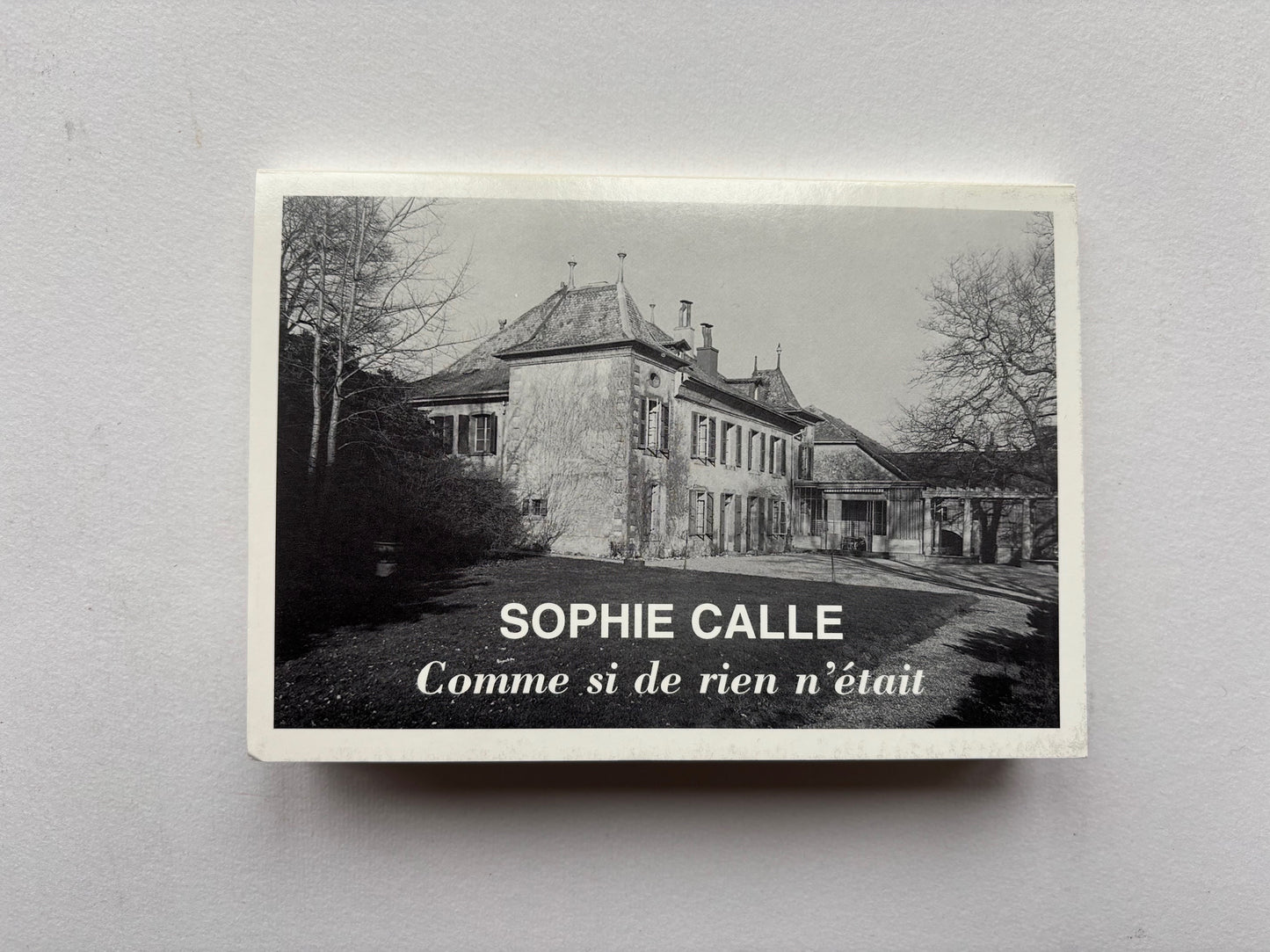 Comme si de rien n’était