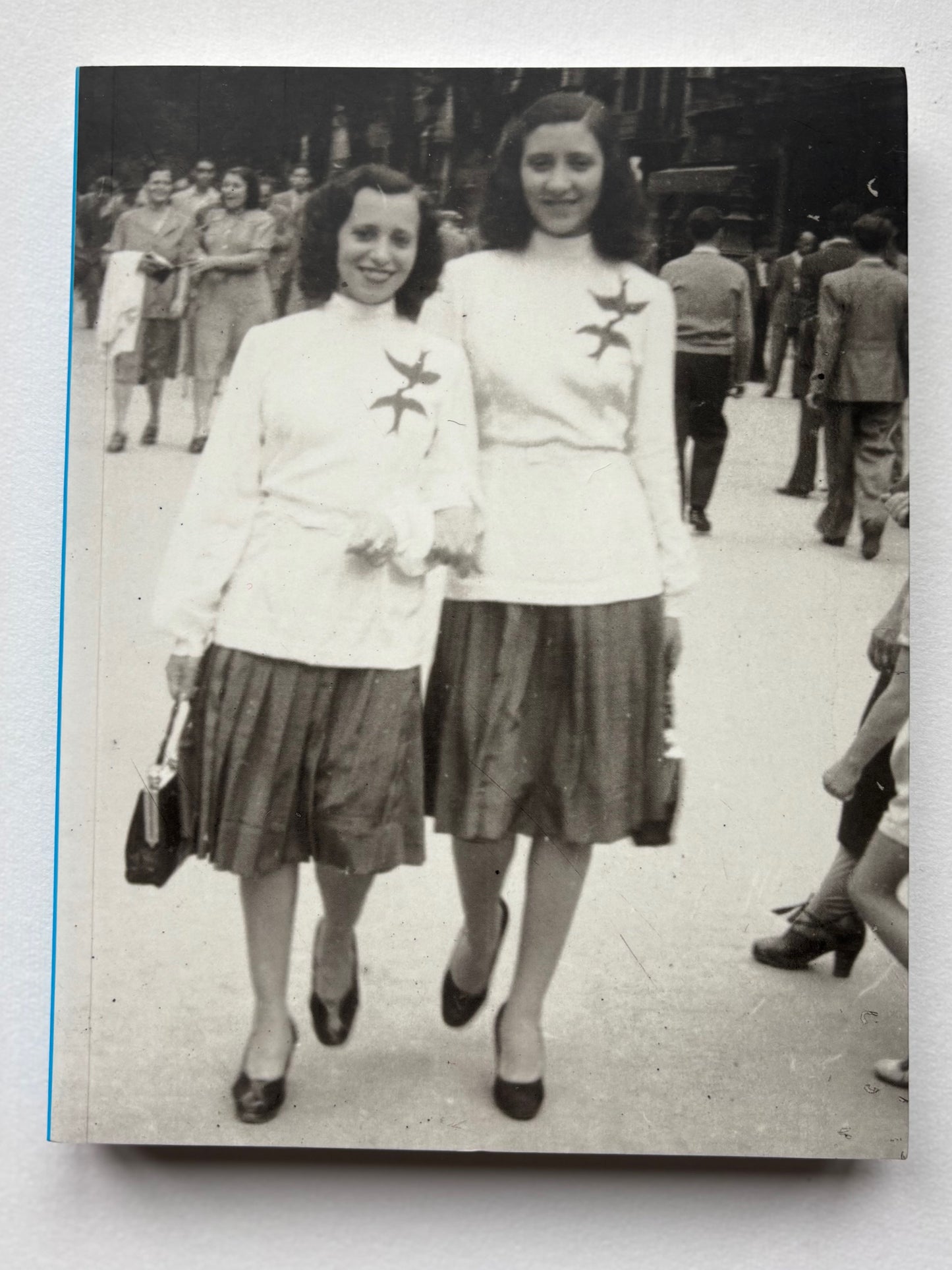 In almost every picture. The first five volumes of this series, together in a cloth slipcase.