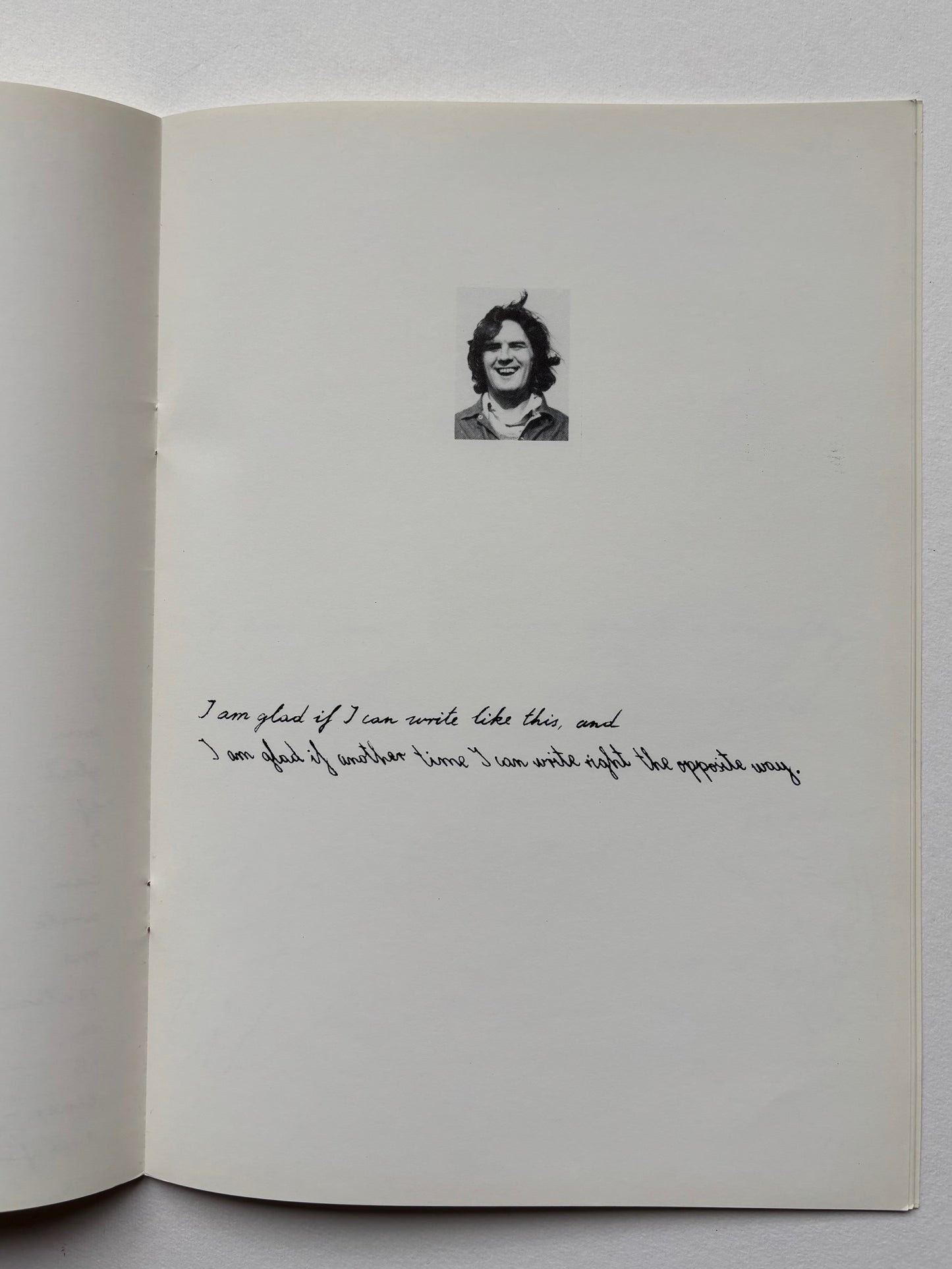 Gladness Writings 1973-1976