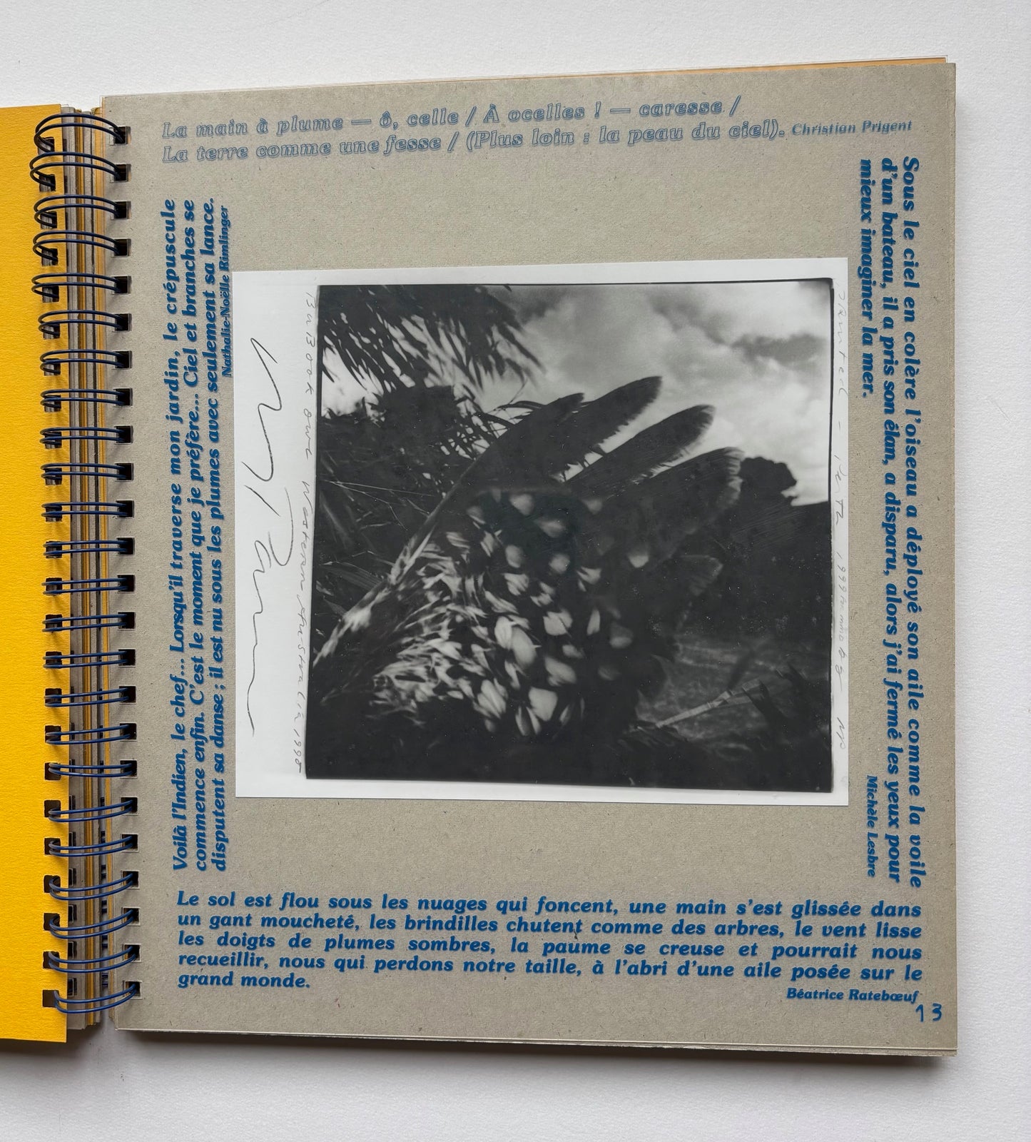 Jour et nuit. (NUMBERED “HC” COPY)