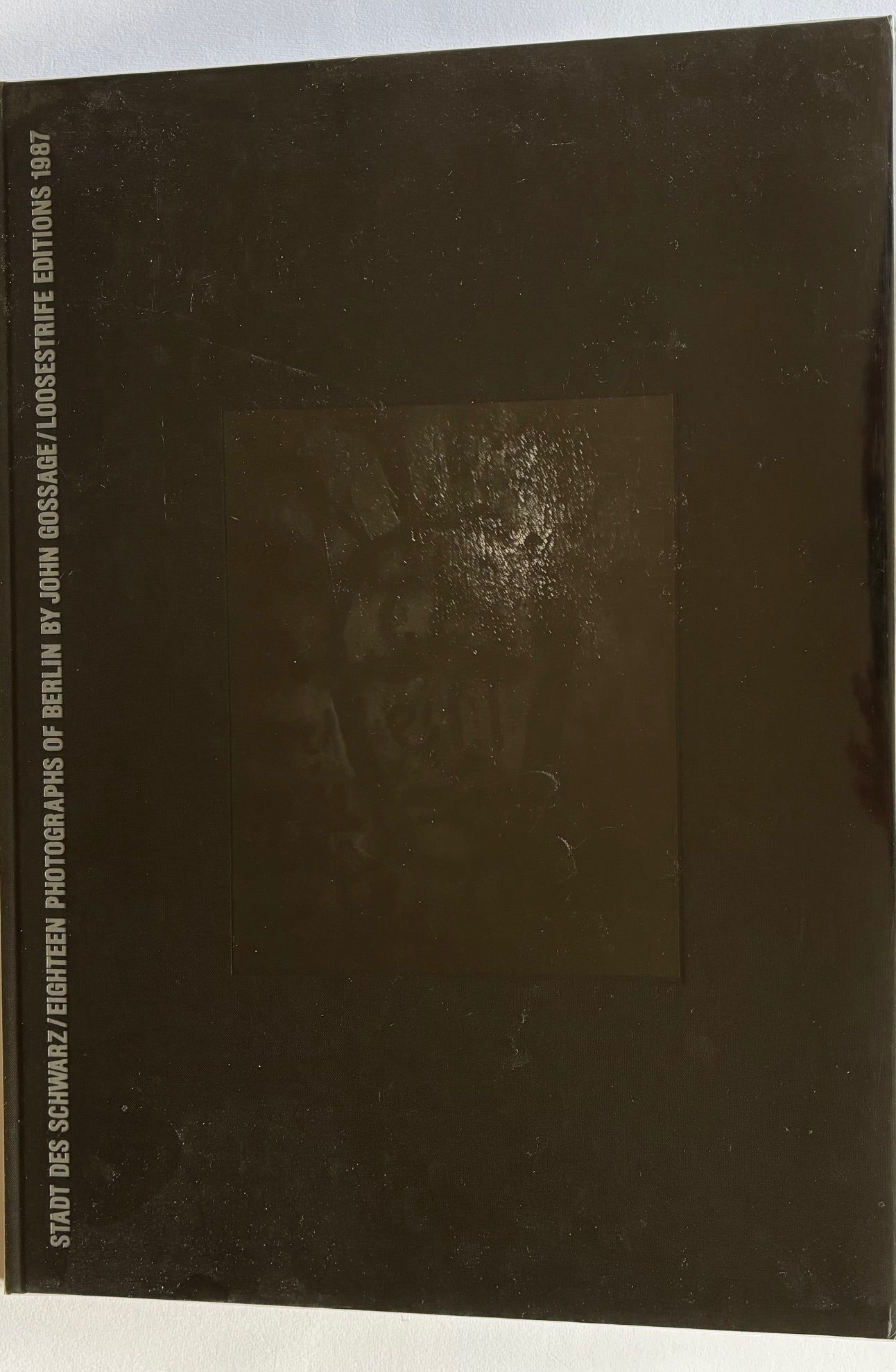 Stadt des Schwarz. Eighteen Photographs of Berlin by John Gossage. (SIGNED and NUMBERED)