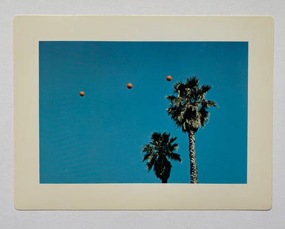 Throwing Three Balls in the air to get a straight line. (best of thirty-six attempts).