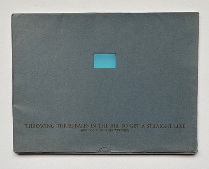 Throwing Three Balls in the air to get a straight line. (best of thirty-six attempts).