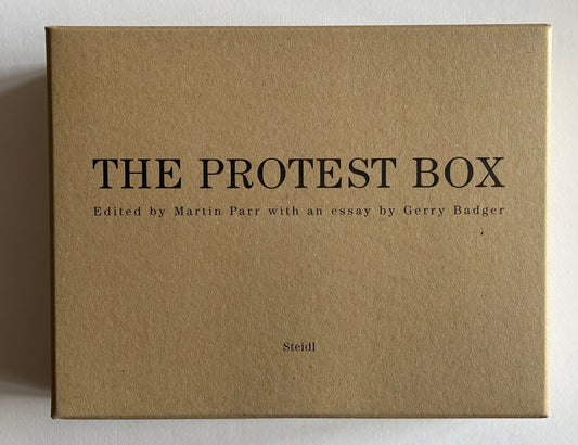 The Protest Box. Edited by Martin Parr with an essay by Gerry Badger.
