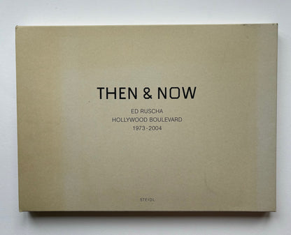 THEN & NOW Ed Ruscha Hollywood Boulevard 1973-2004.