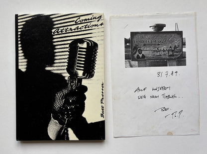 Coming Attractions. (SIGNED, LITTLE DRAWING)