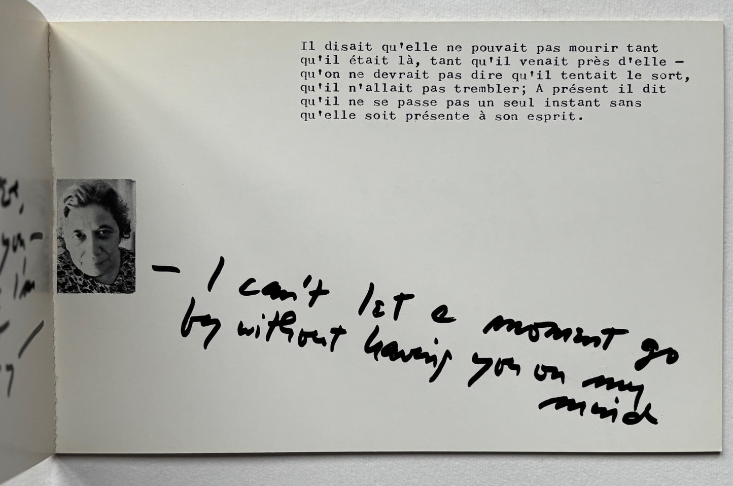 Pulse (for my mother) (pour sa mère). (SIGNED)