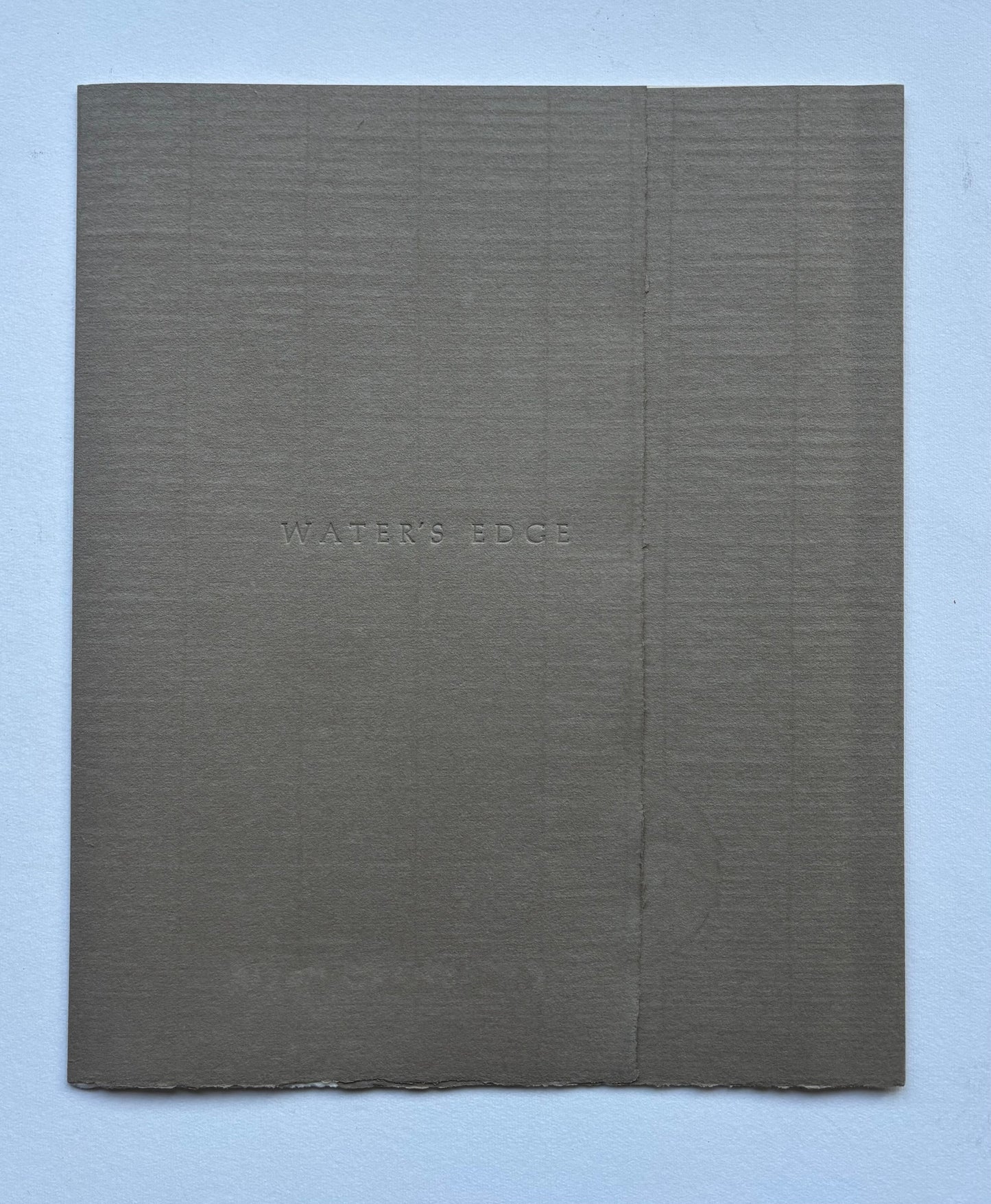WATER’S EDGE. With a introductory poem by A.R. Ammons and an afterword by Harry Callahan. (NUMBERED SIGNED + NUMBERED, SIGNED PRINT)