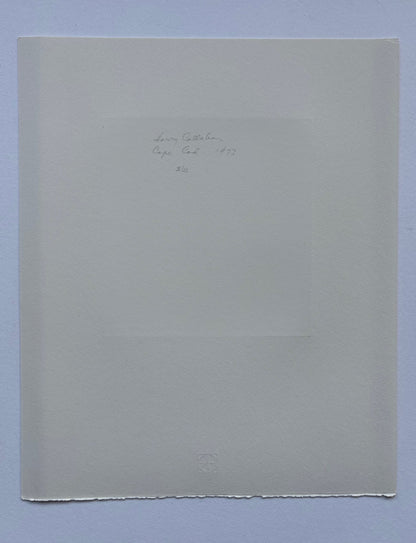 WATER’S EDGE. With a introductory poem by A.R. Ammons and an afterword by Harry Callahan. (NUMBERED SIGNED + NUMBERED, SIGNED PRINT)