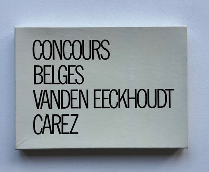 Concours Belges.
