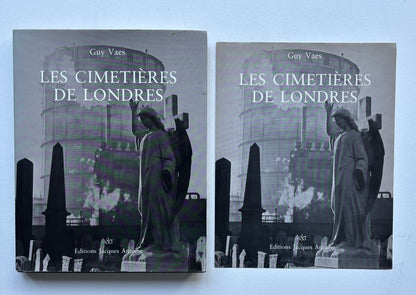 Les cimetières de Londres. (INSCRIBED + PUBISHER’S FLYER)