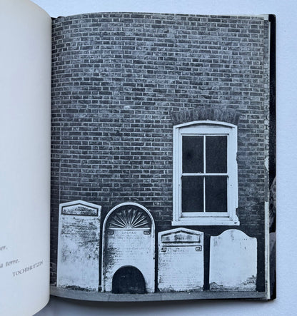 Les cimetières de Londres. (INSCRIBED + PUBISHER’S FLYER)