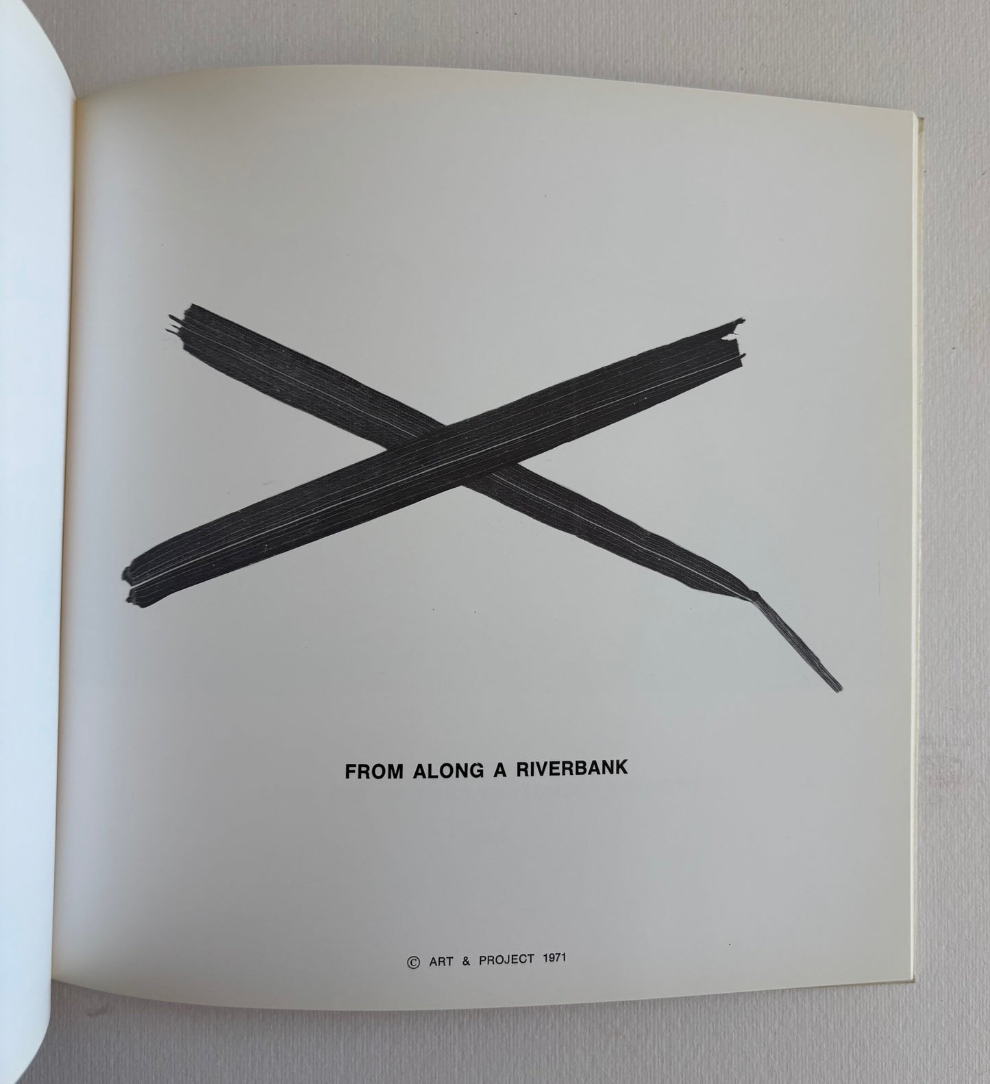 Palais des Beaux-Arts / Bruxelles / Paleis voor Schone Kunsten/ Brussel 9-1-1974. 3-2-1974 Carl Andre / Marcel Broodthaers / Daniel Buren / Victor Burgin / Gilbert &amp; George / On Kawara / Richard Long : Gerhard Richter.