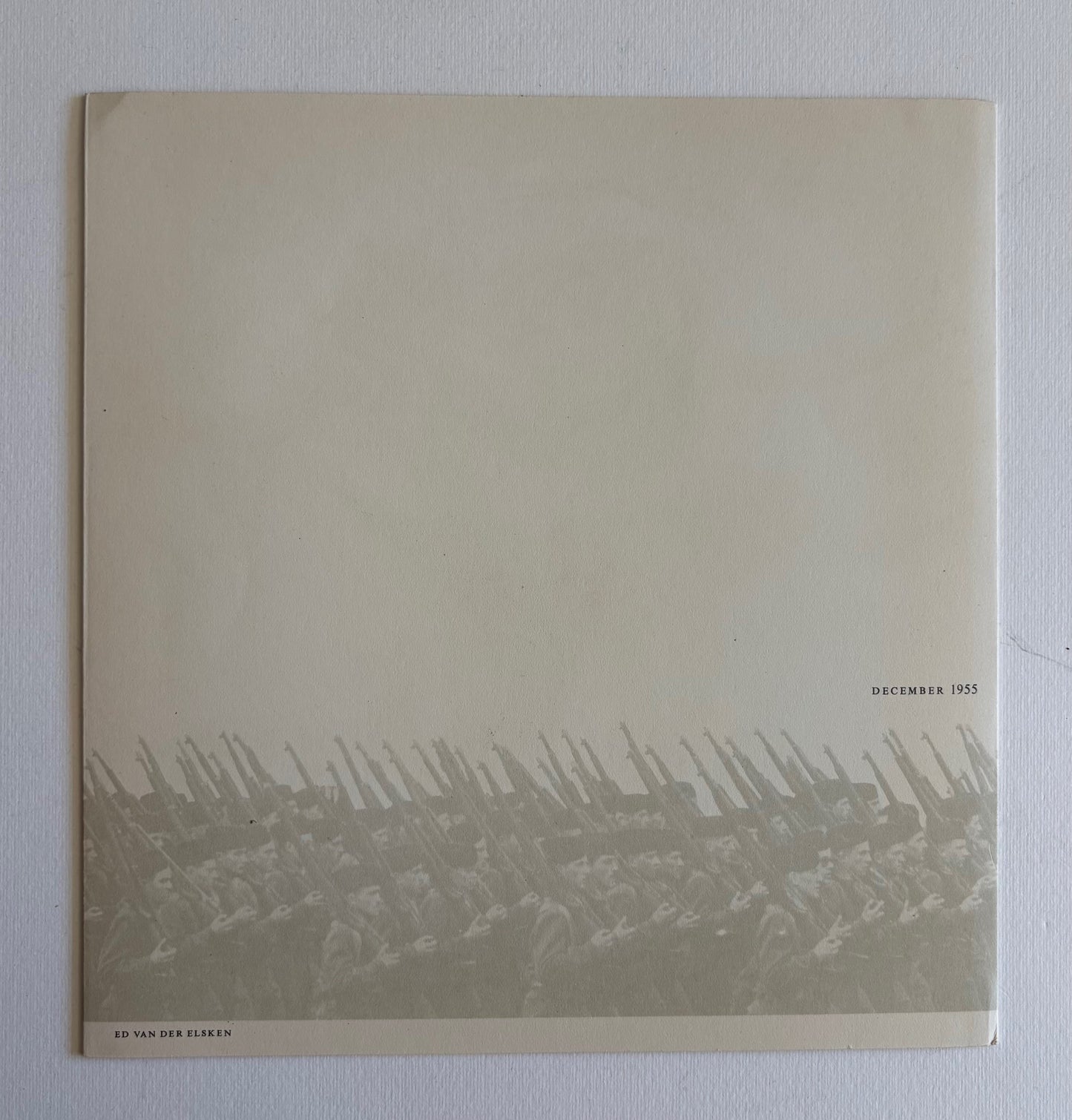 ELSKEN, Ed van der (1925 - 1990). (Schrijf ik).