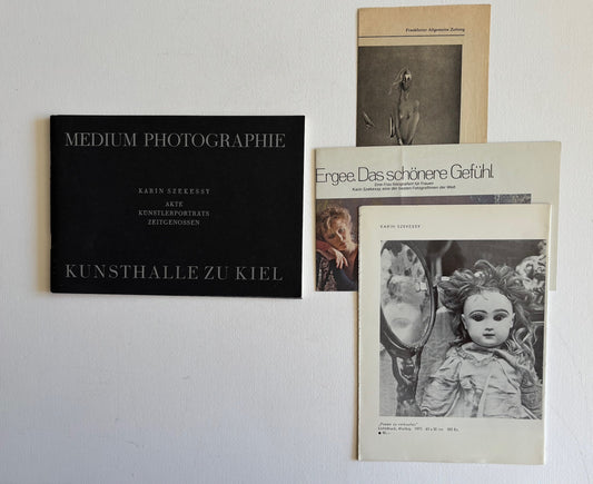 Medium Photographie heft 3. Karin Szekessy. Akte Künstlerpoträts Zeitgenossen.