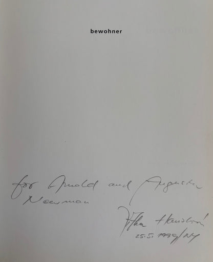 Bewohner (« Residents »). (DEDICATED)