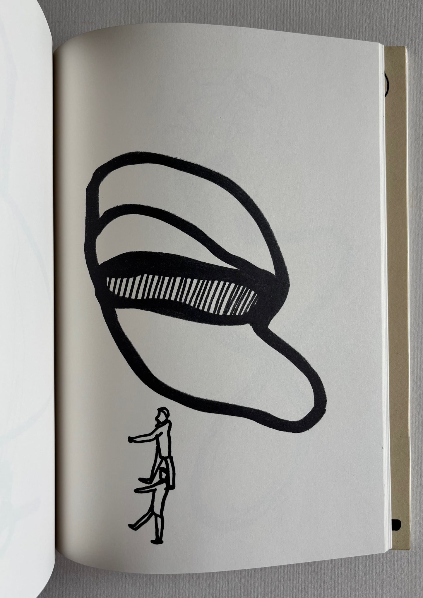 Invasion durch eine falsche Sprache. (ORIGINAL DRAWING SIGNED NUMBERED)