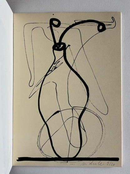 Invasion durch eine falsche Sprache. (ORIGINAL DRAWING SIGNED NUMBERED)