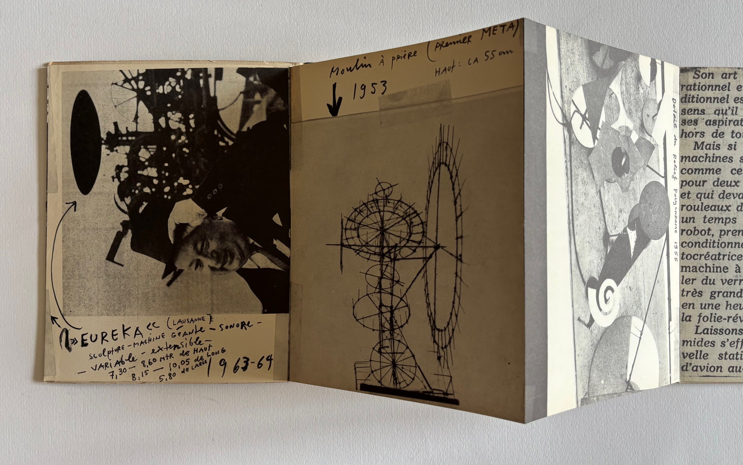 Tinguely. Exposition « Meta ».