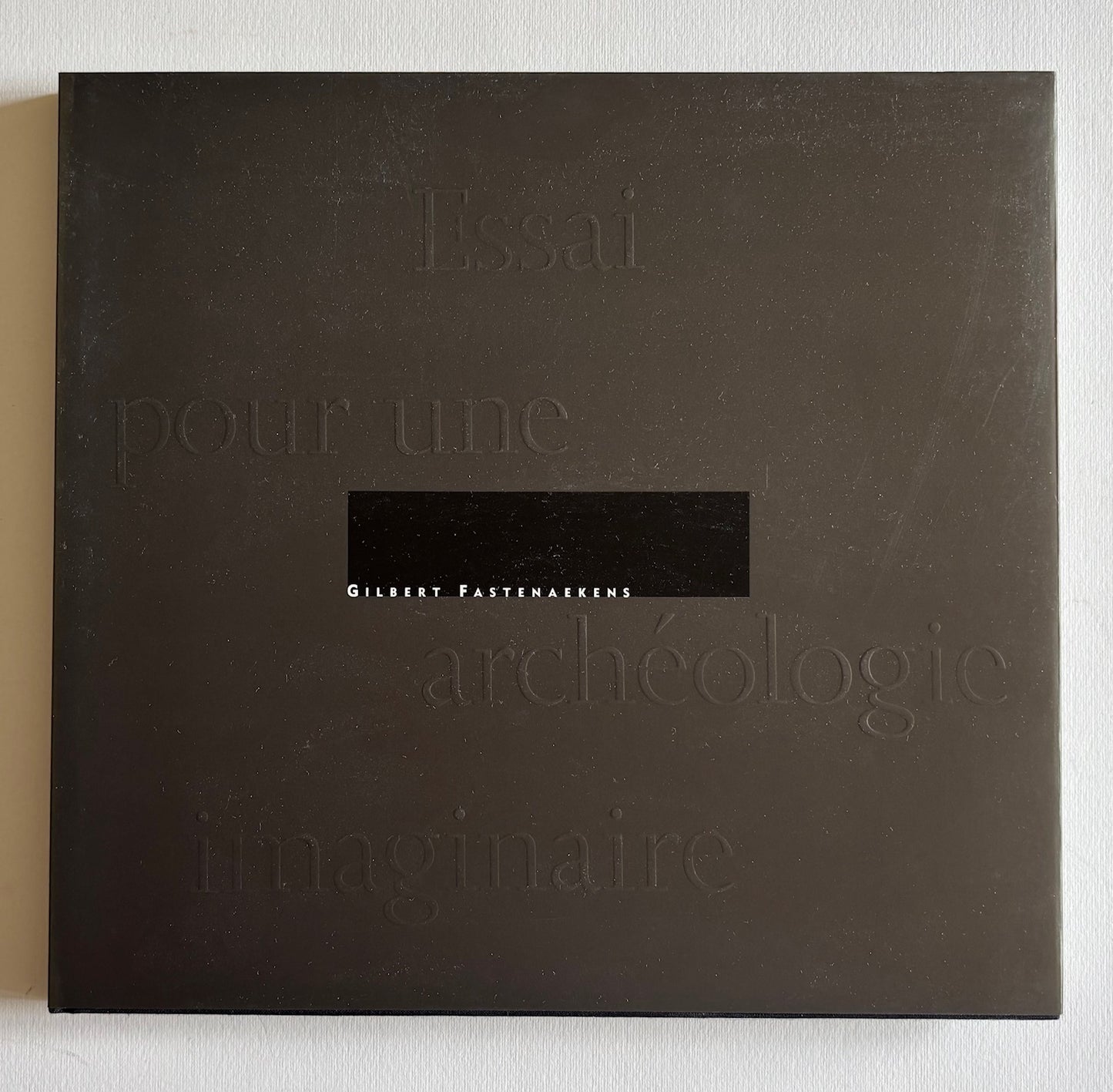 Nocture + Essai pour une archéologie imaginaire. 1980-1987. Special edition of the 2 volumes. (+ 2 PHOTOGRAPHS, SIGNED, NUMBERED)