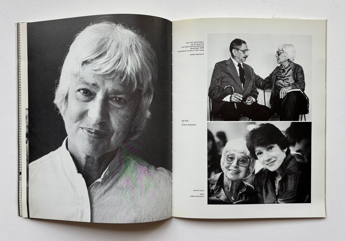 76 EVA. 29 april 1985 Amsterdam. Lieve Eva je wordt 75 jaar!