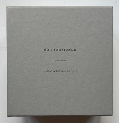 Some works (edited by Wolfgang Schleppe). (+ PHOTO, SIGNED, NUMBERED)