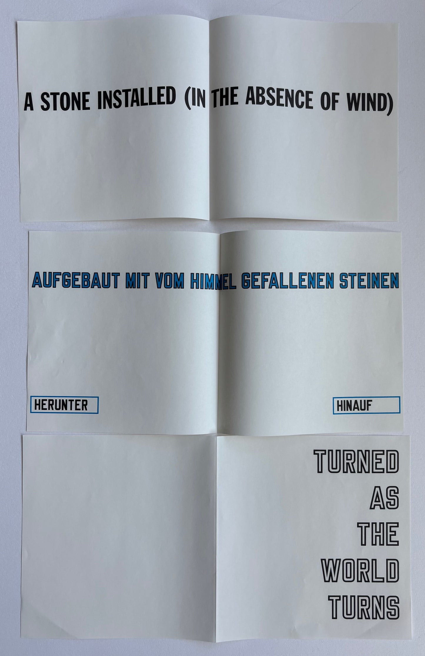 Some works (edited by Wolfgang Schleppe). (+ PHOTO, SIGNED, NUMBERED)