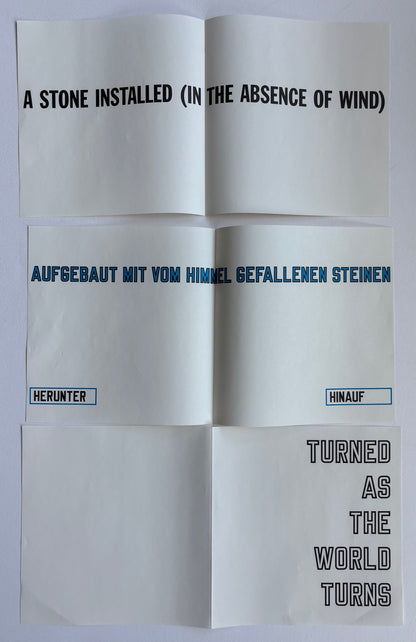Some works (edited by Wolfgang Schleppe). (+ PHOTO, SIGNED, NUMBERED)