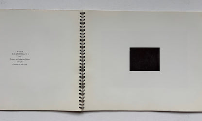 RAUSCHENBERG. The white and black paintings 1949-1952 Larry Gagosian Gallery New York.