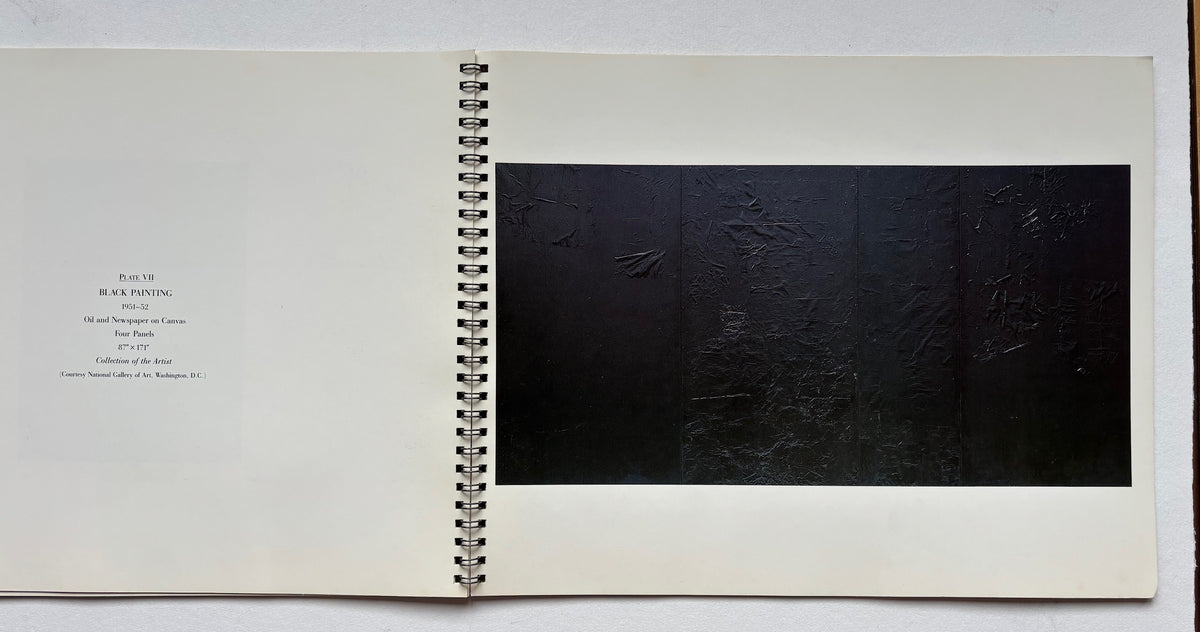 RAUSCHENBERG. The white and black paintings 1949-1952 Larry Gagosian Gallery New York.