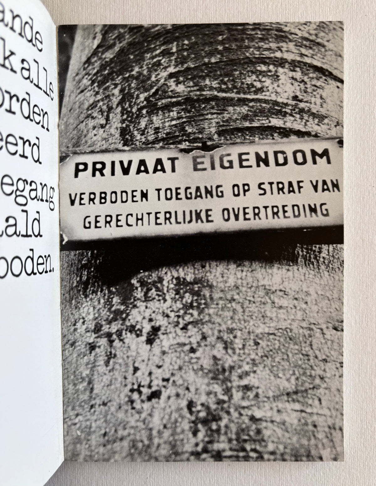 STRENG VERBODEN TOEGANG.